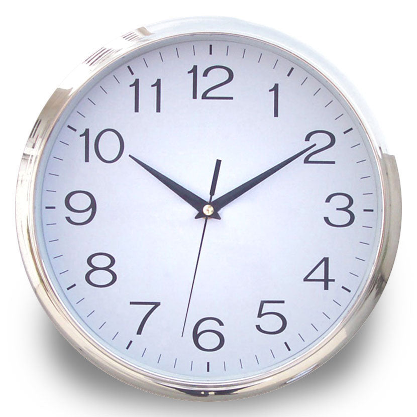 White Wall Creative Clock