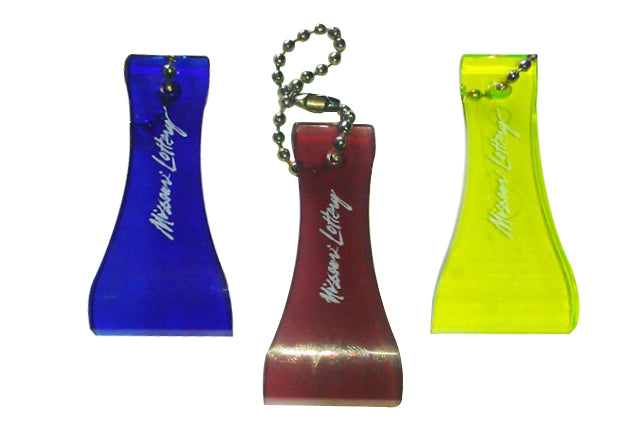 Grattoir incurvé translucide 