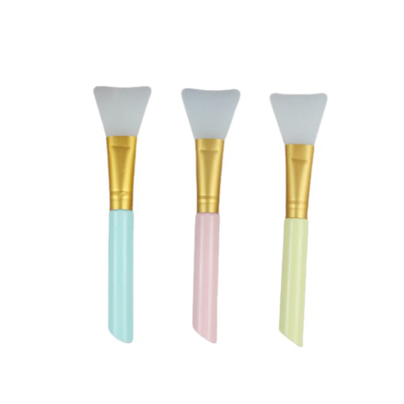 Brosse réutilisable en silicone pour masque facial 