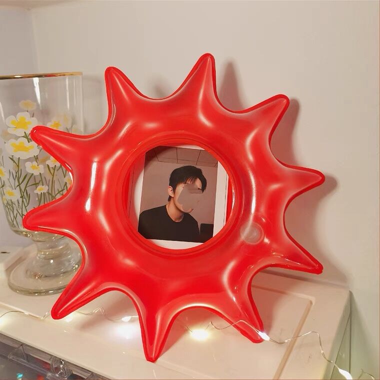 Cadre photo gonflable créatif en PVC 