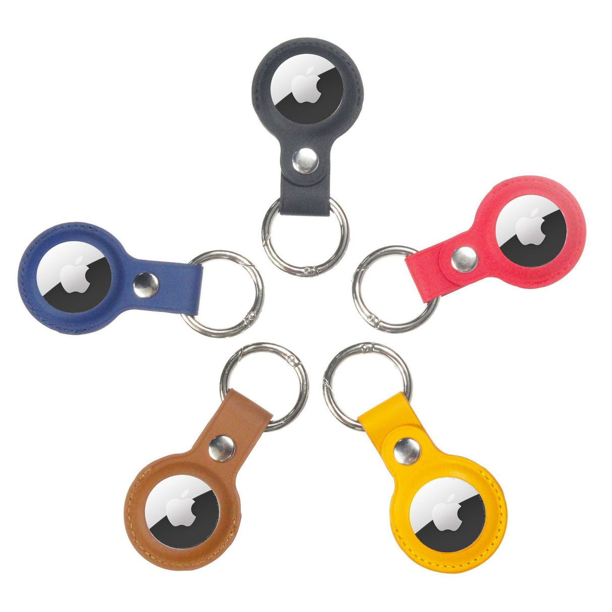 Étui de protection Airtag en cuir 