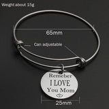 Bracelet à breloques en argent 