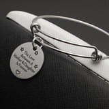 Bracelet à breloques en argent 