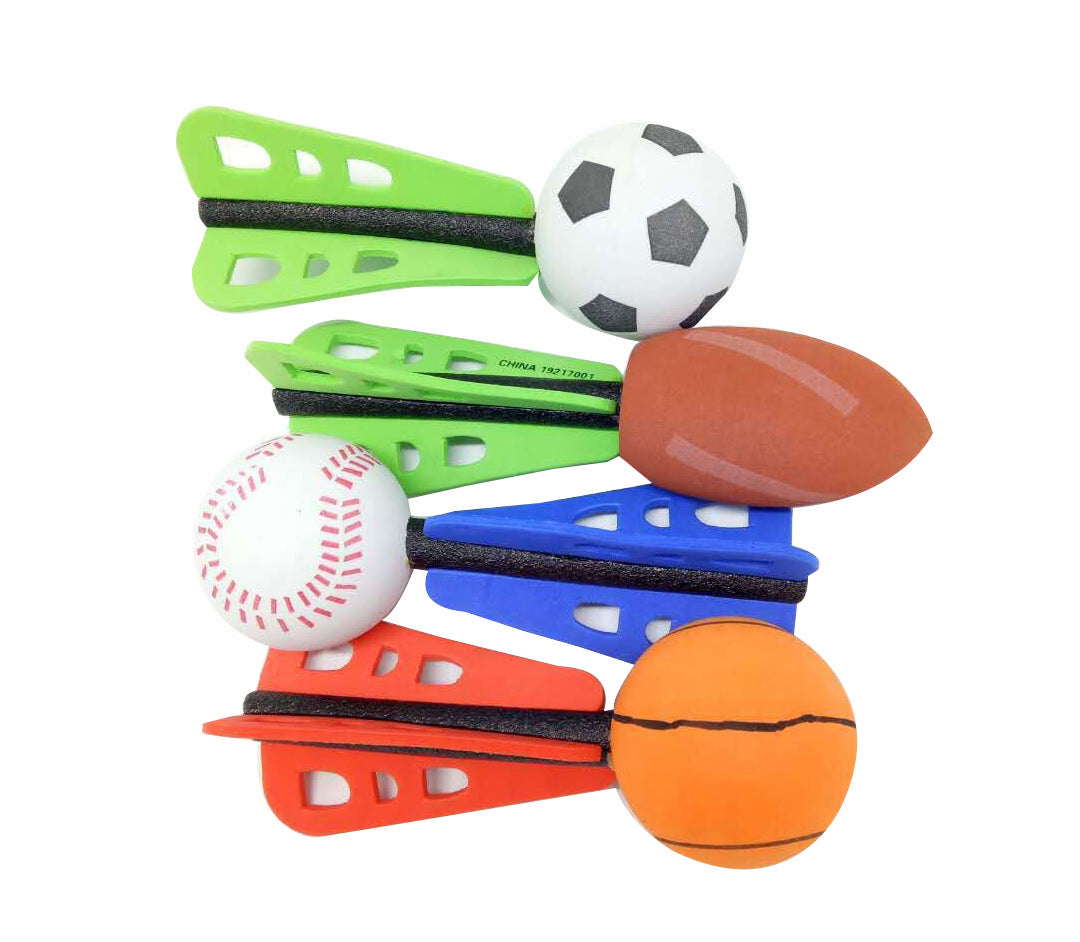 Lancer des fusées en mousse 