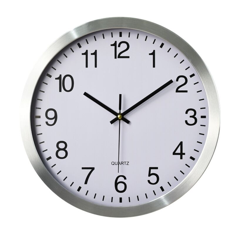 Modern Metal Wall Clock Silent