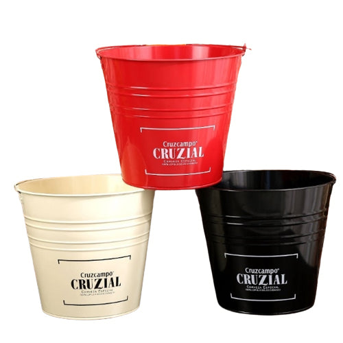 Fûts en fer coloré de 12 litres 