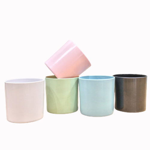 Pot de fleurs en plastique à motif personnalisé 