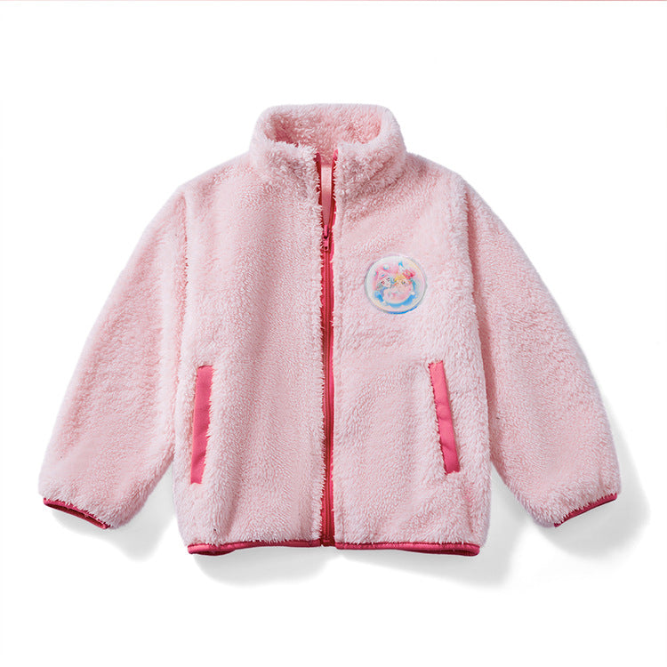 Veste polaire Sherpa entièrement zippée pour enfant 