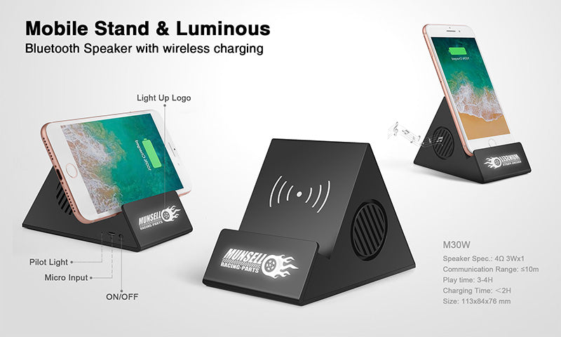 Wireless Blue Tooth Speaker With Led Ligh