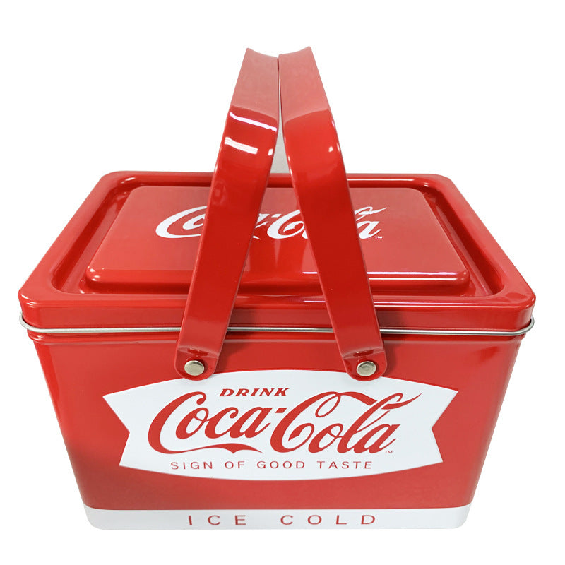 Boîte à biscuits avec poignée 