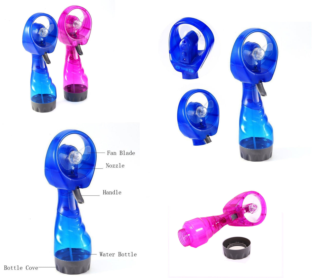 Handheld Water Spray Fan