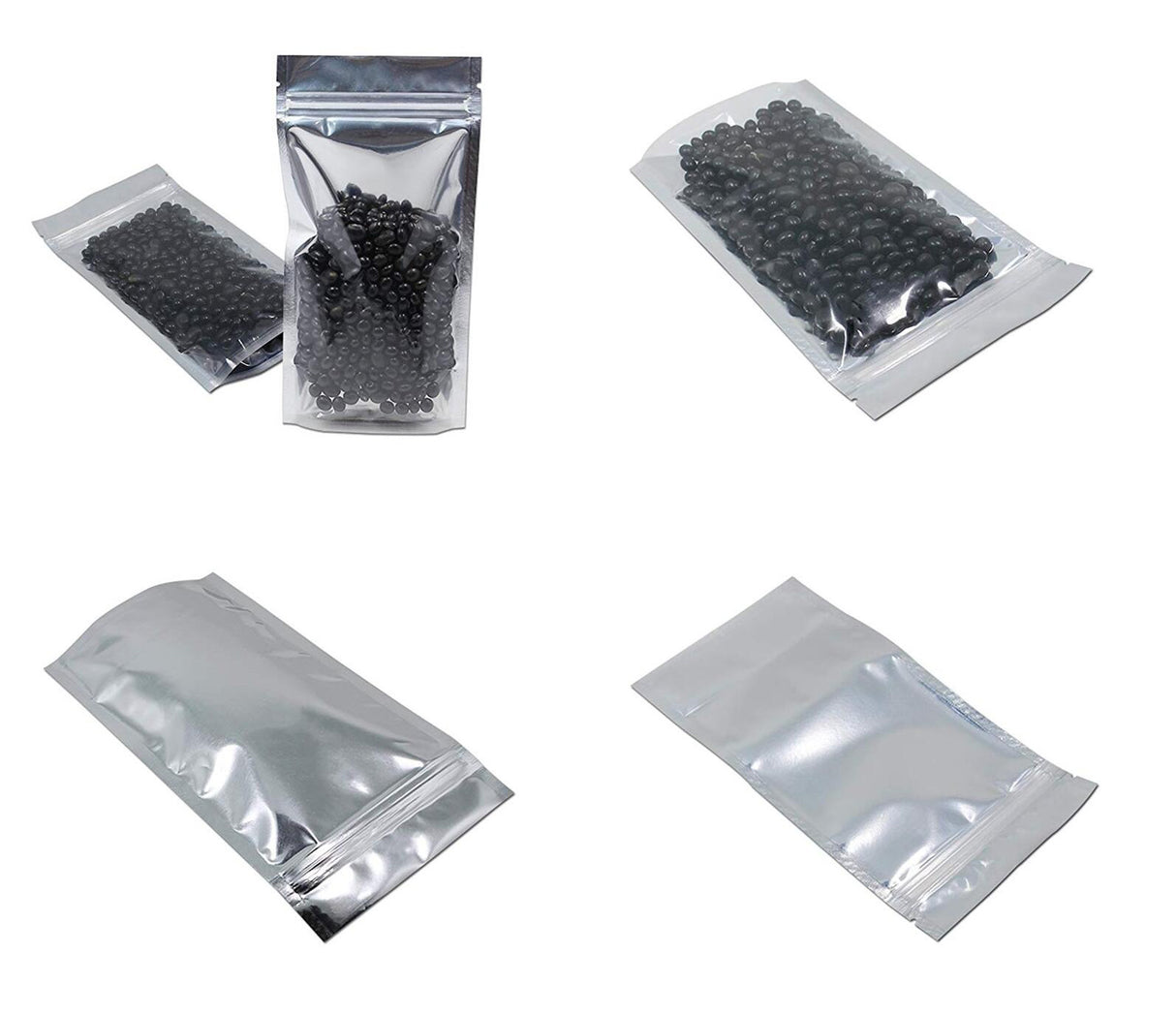 Sachet transparent en aluminium de 15 oz 