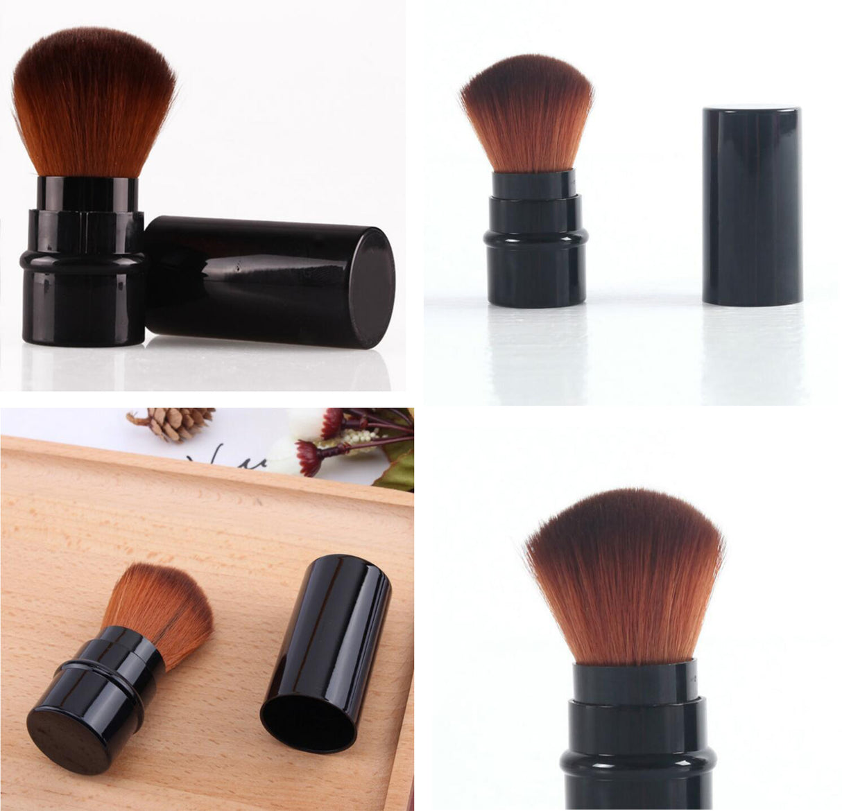 Retractable Makeup Blush Brush