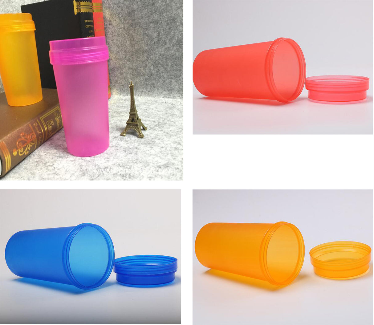 Bouteilles avec couvercle 
