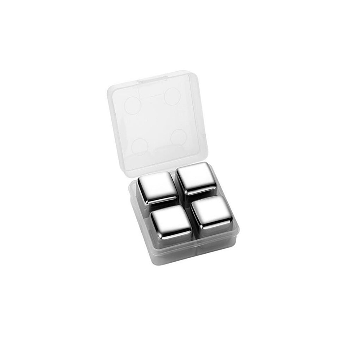 Coffret cadeau de pierres à whisky en acier inoxydable 