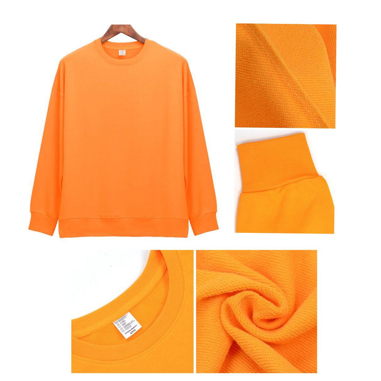 Pulls unisexes à manches longues 