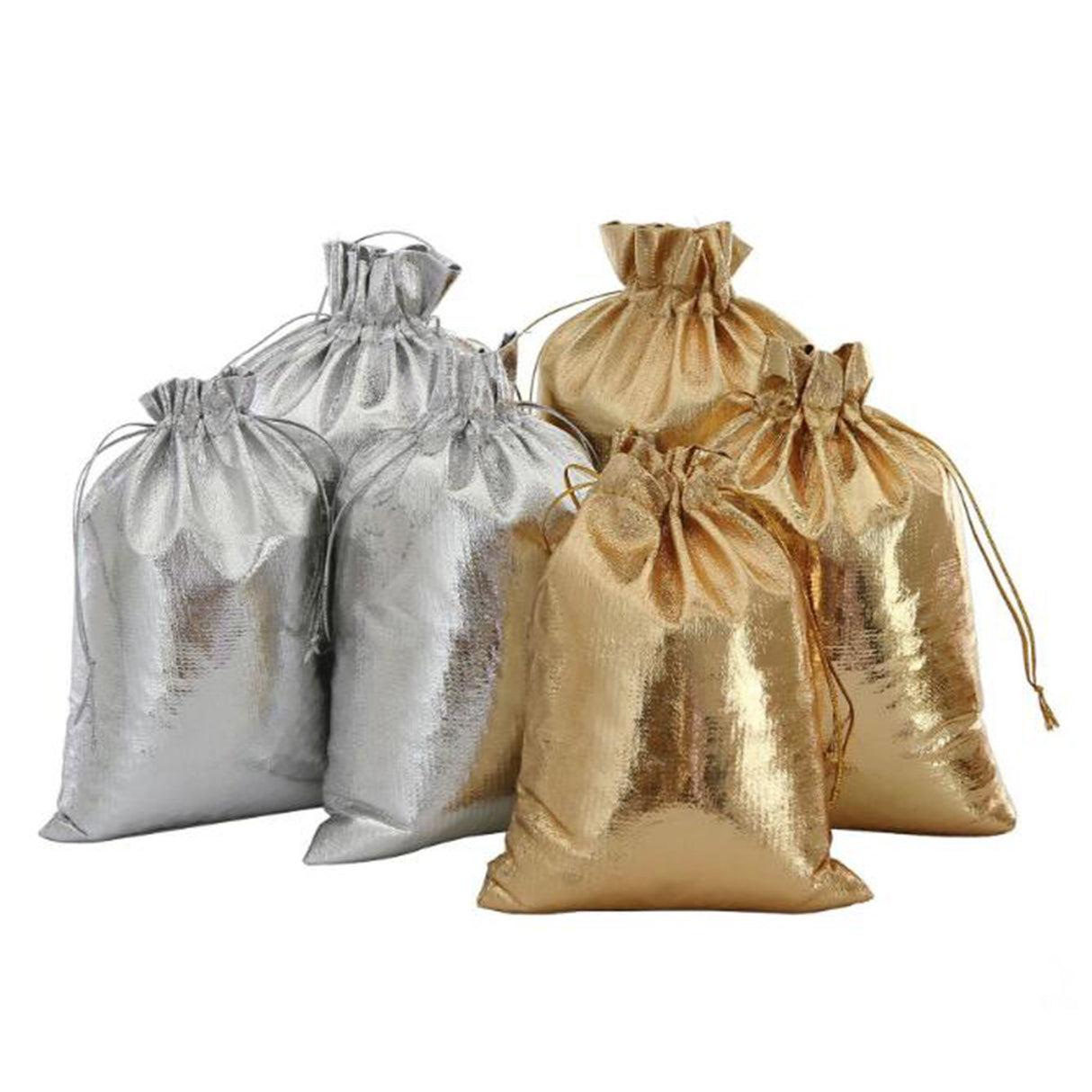 Pochettes à bijoux en or et en argent 