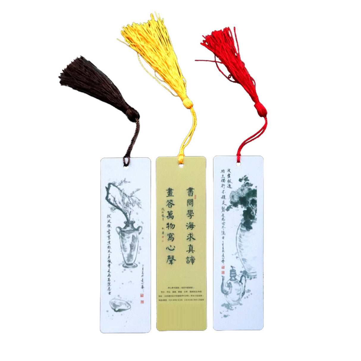 Marque-page en polypropylène avec pompon 