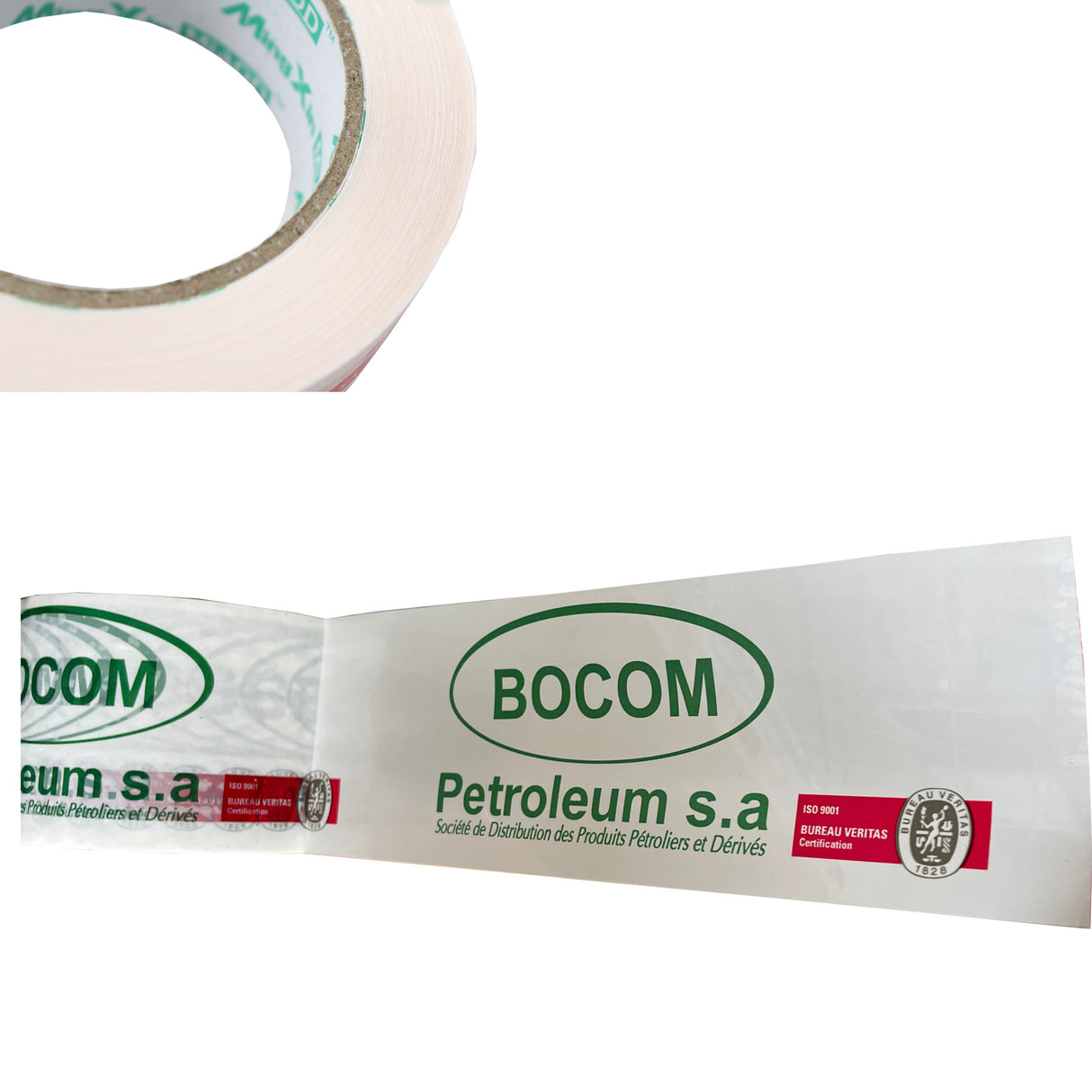 Ruban d'emballage blanc 