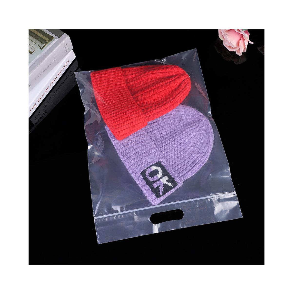 Sacs à fermeture éclair découpés 