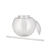 22oz Round Bubble Cup With Straw - Yorkn Inc✅