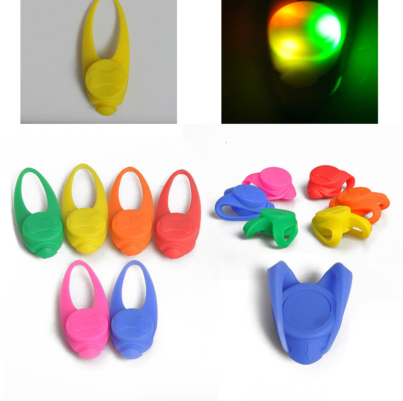 Silicone Led Dog Collar Safety Light