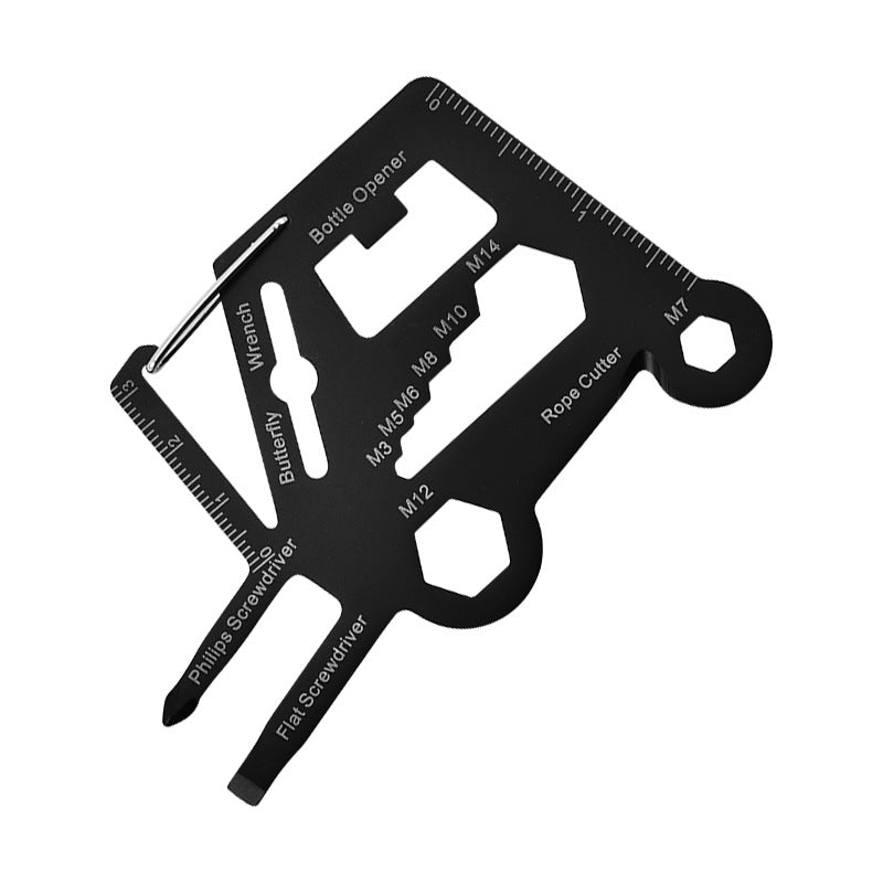 Outil de poche de survie polyvalent 