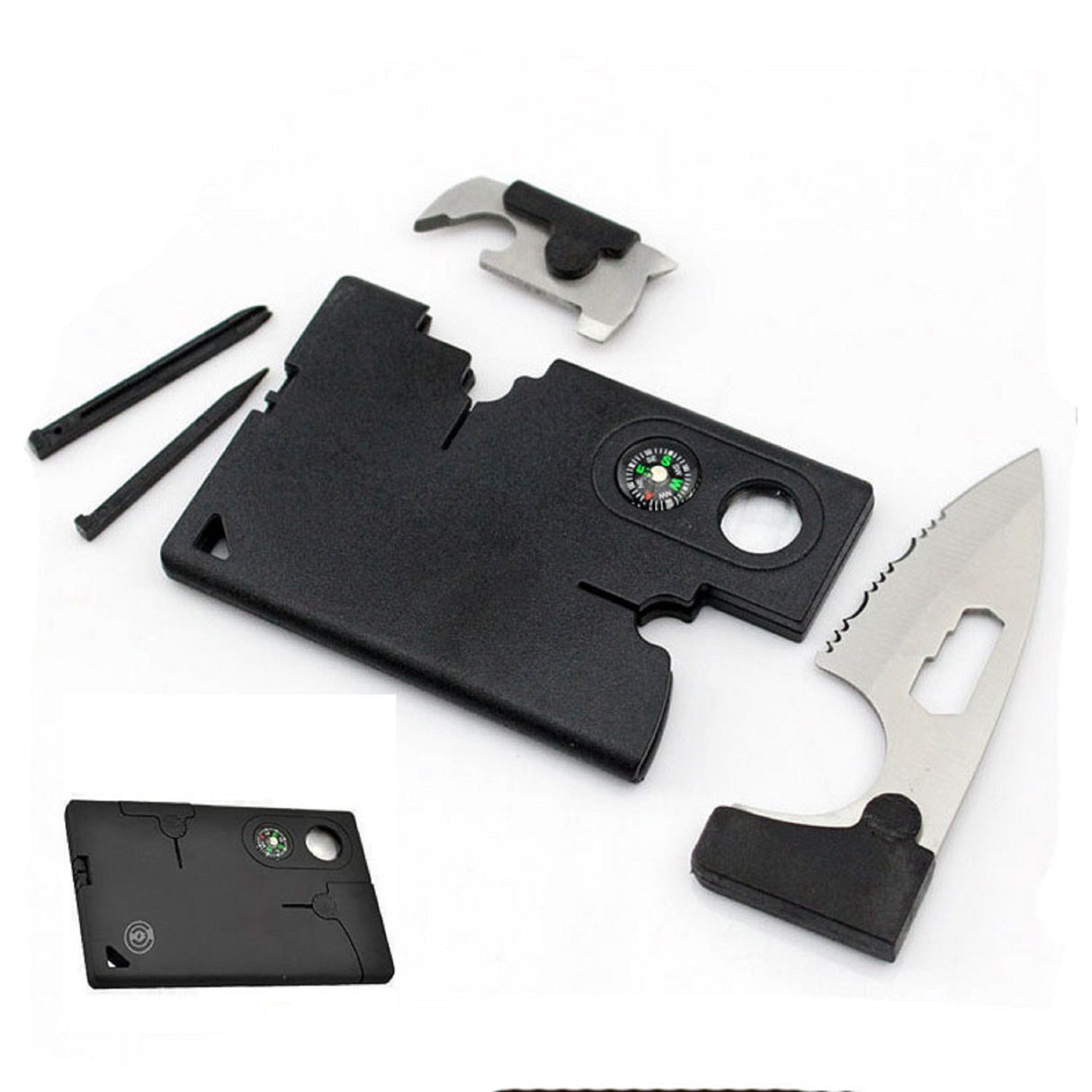 10 In 1 Camping Knife Credit Card Survival Tool
