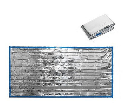 Sac de couchage thermique Mylar de survie d'urgence 