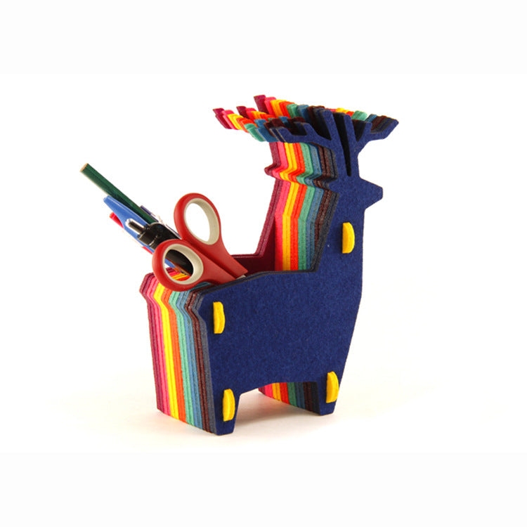 Porte-crayons en feutre 