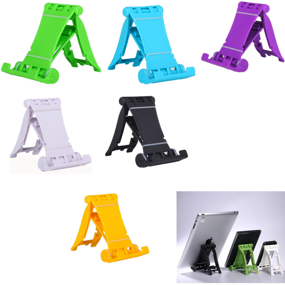 Support de téléphone pliable et support de tablette 