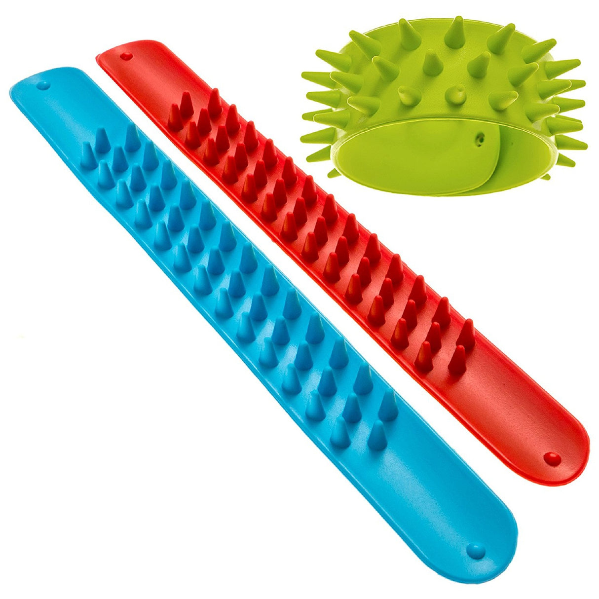 Silicone Spiky Slap Bracelet