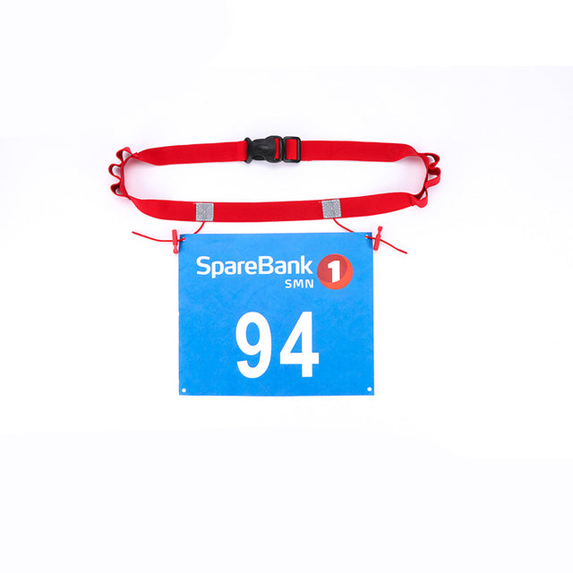 Race Number Belt With 6 Gel Loops