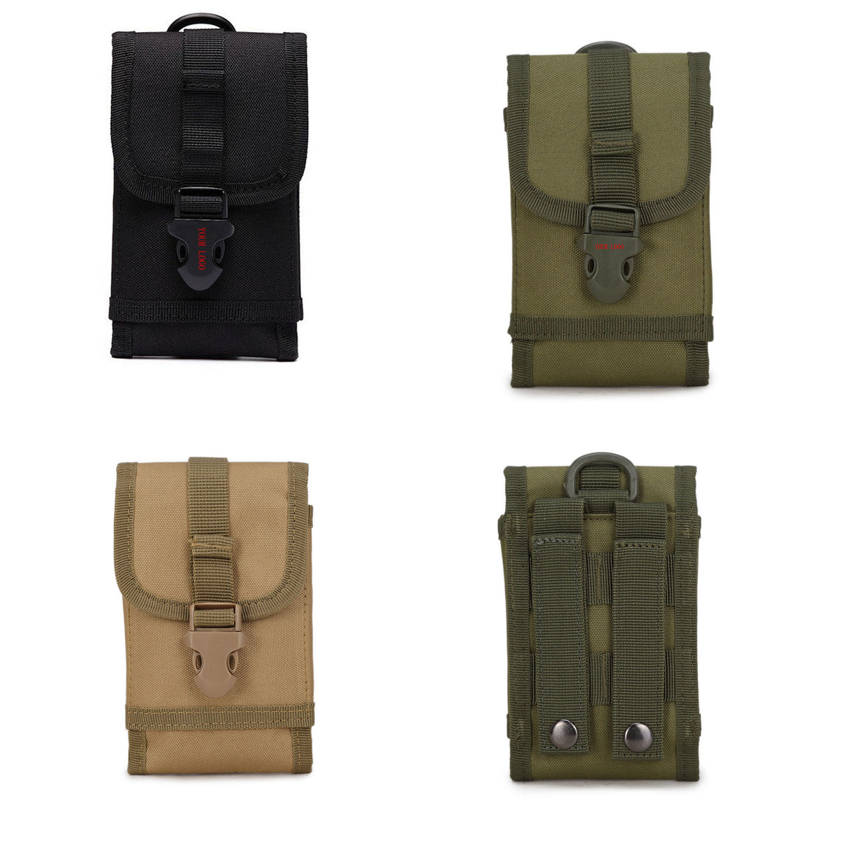 Support de téléphone pour sac d'extérieur avec clip ceinture 