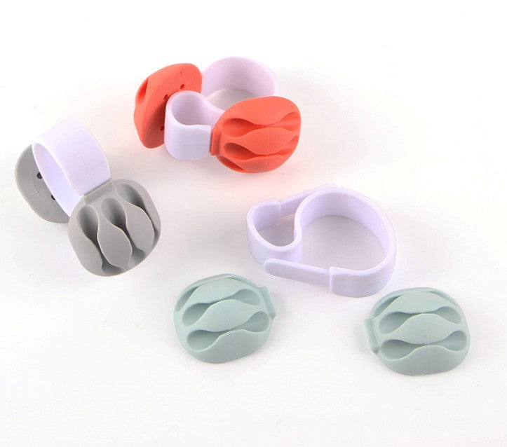 Organisateur de câbles à 3 emplacements 