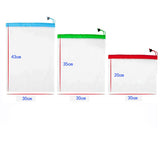 Ensemble de 3 sacs en filet lavables 