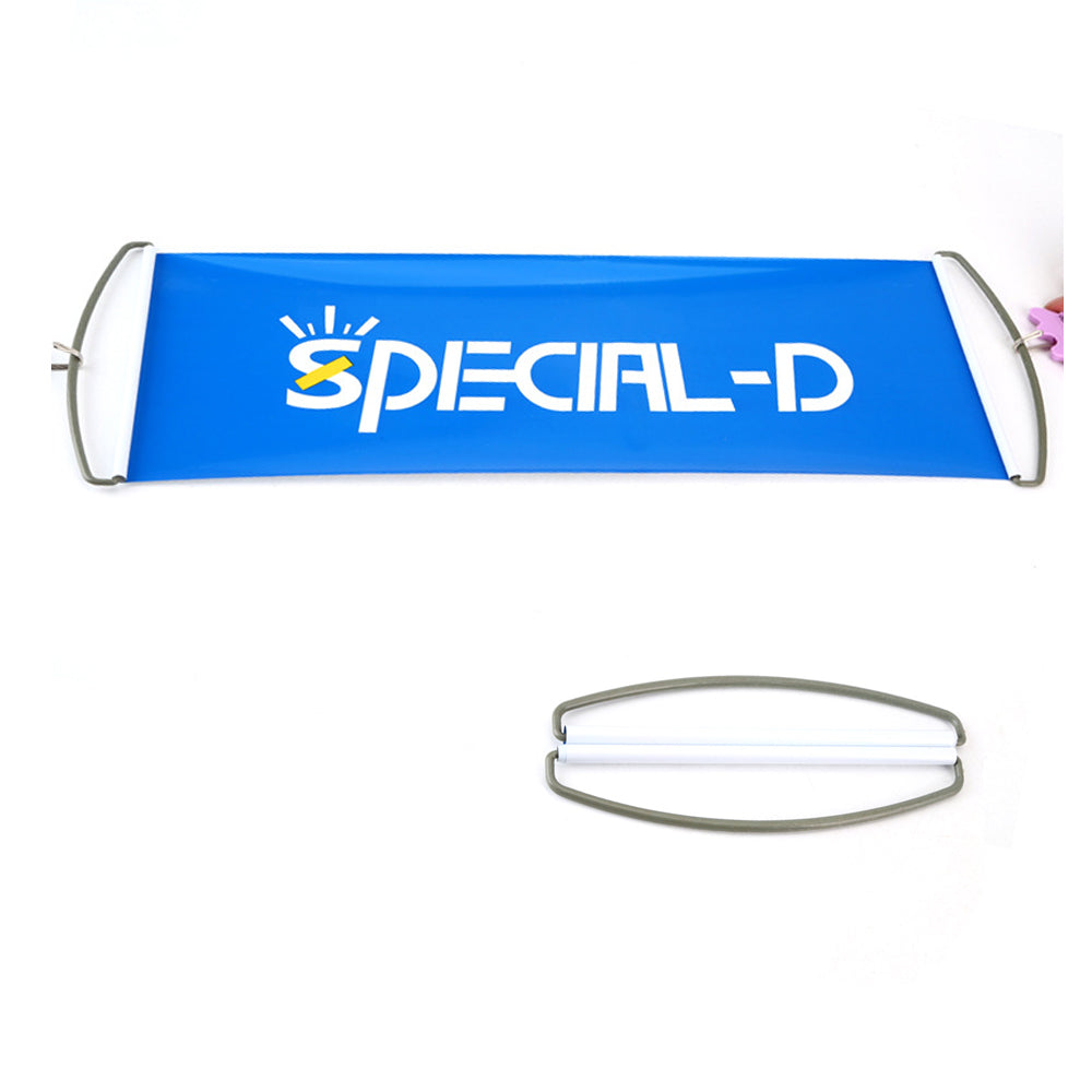 Bannière couleur personnalisée et réutilisable 