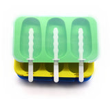 Moule à glace en silicone à 3 cavités 