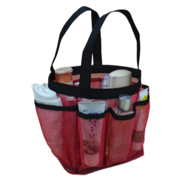 Panier de douche en maille 