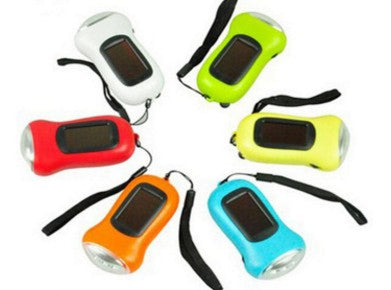 Lampes de poche à chargement solaire 