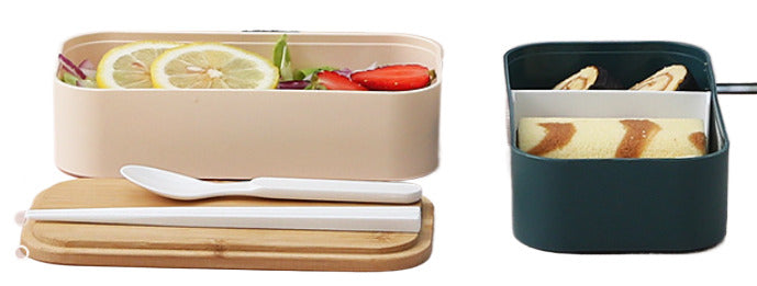 Boîte à bento en paille de blé - Par bateau 