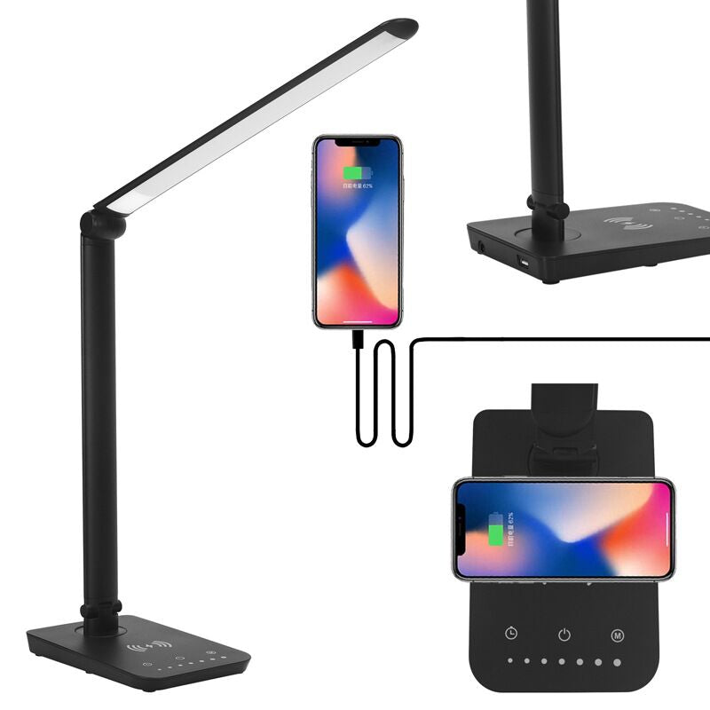 Desk Reading Lamp With Wireless Charger