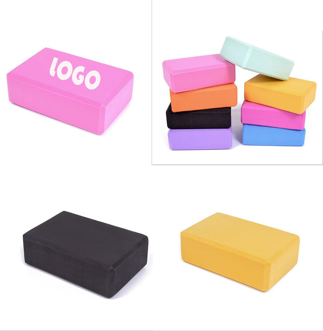 Brique de yoga personnalisée 