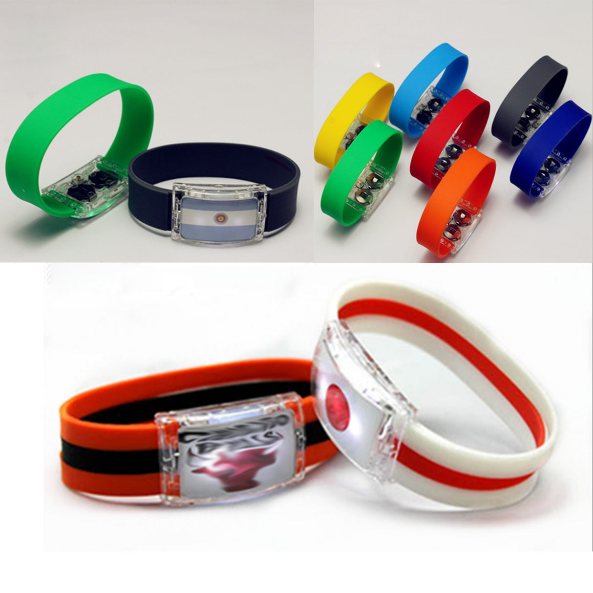 Silicone Flash Bracelet