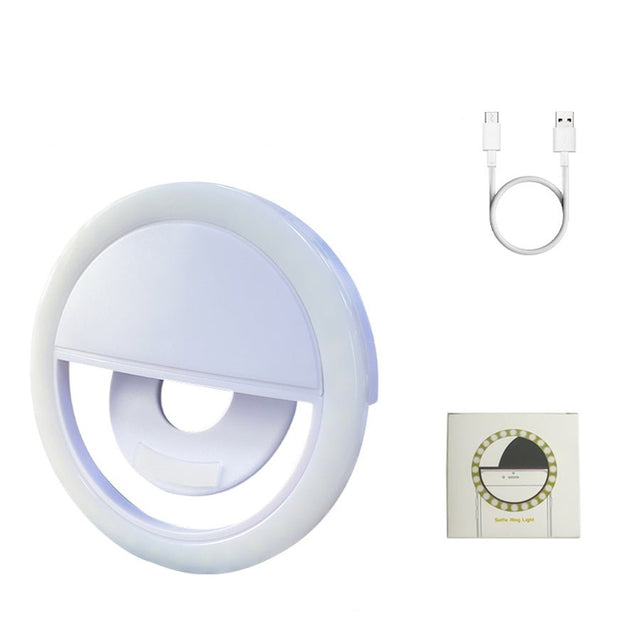28 Led Bubbles Usb Rechargeable Phone Selfie Light - Yorkn Inc✅