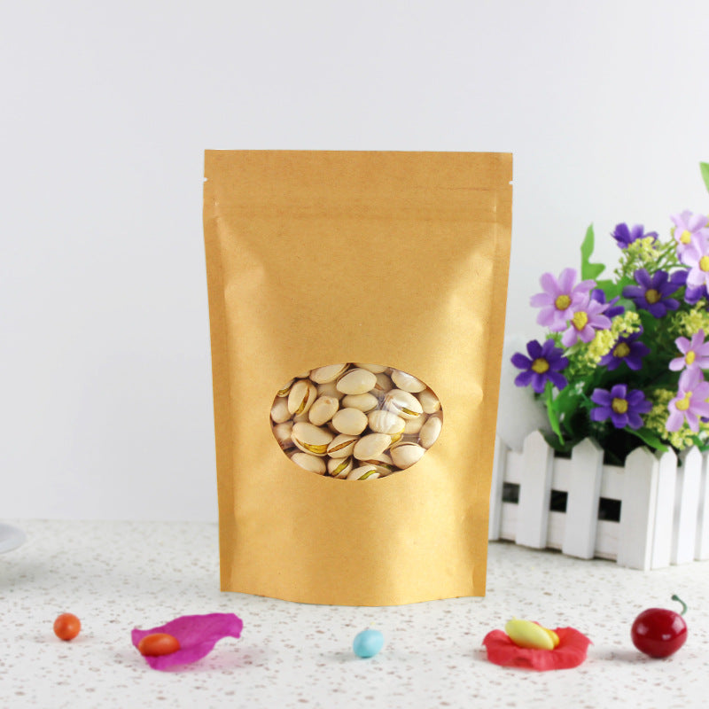 Sac en papier avec fenêtre 