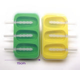 3 Cavities Silicone Ice Cream Mold - Yorkn Inc✅