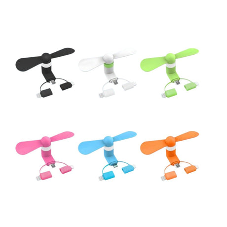 3 - in - 1 Mini Phone Fan - Yorkn Inc✅