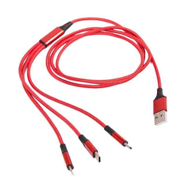 3 - in - 1 Mobile Phone Charging Cable - Yorkn Inc✅