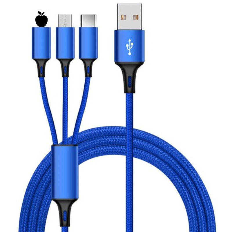 3 - in - 1 Mobile Phone Charging Cable - Yorkn Inc✅